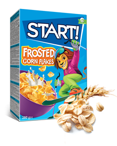 Frosted corn flakes