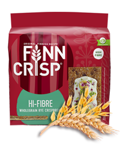 FINN CRISP Hi-fibre хлібці житні цільнозернові традиційні з житніми висівками