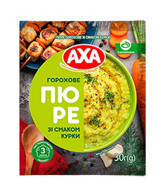 Пюре горохове зі смаком курки